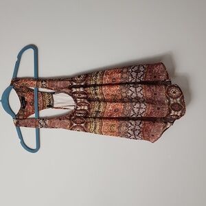 Women Sleeveless Pattern Top